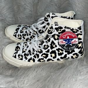 Brand new cheetah converse!